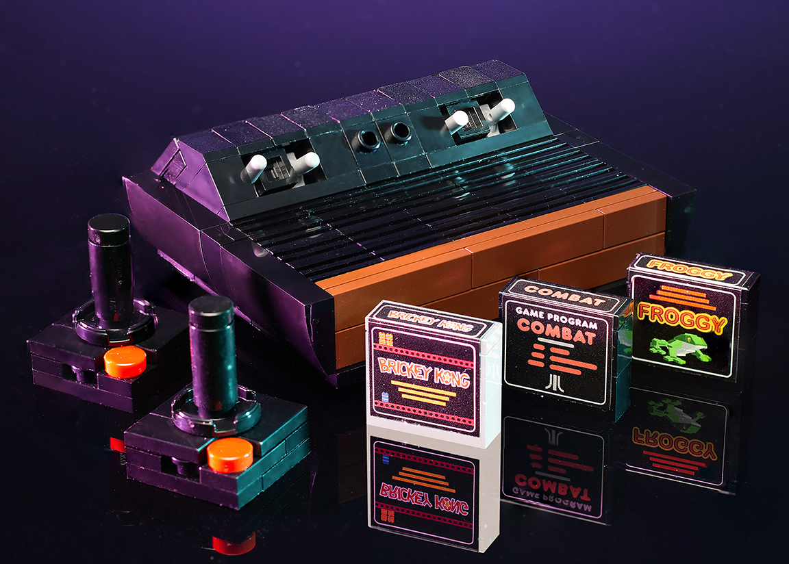 Classic 1977 Video Game Console - B3 Customs Building Set product image 2, provided for visual reference and product detail
