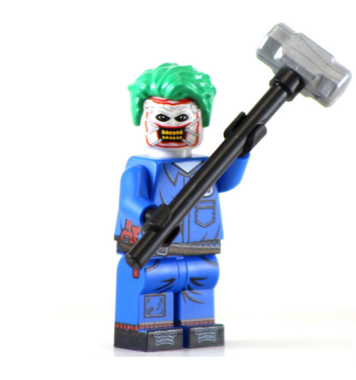 Jokester new ‘52 - BigKidBrix Custom Printed Minifig product image 1, provided for visual reference and product detail review
