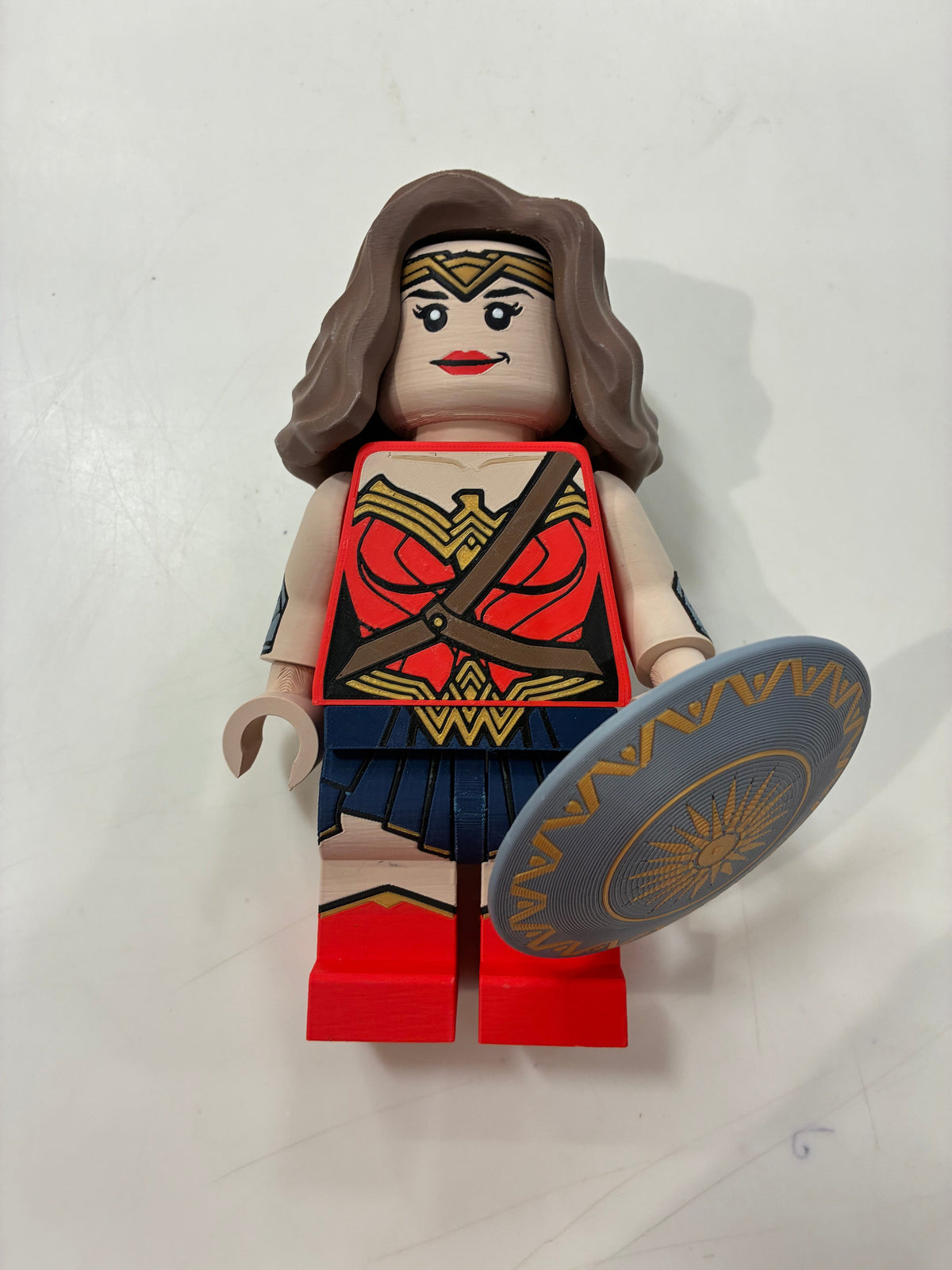 Wonder Girl - Custom 3D Printed Megafig product image 1, provided for visual reference and product detail review