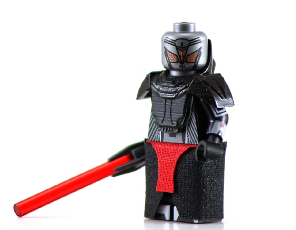 Dark Jadus - BigKidBrix Custom Printed Minifig product image 1, provided for visual reference and product detail review