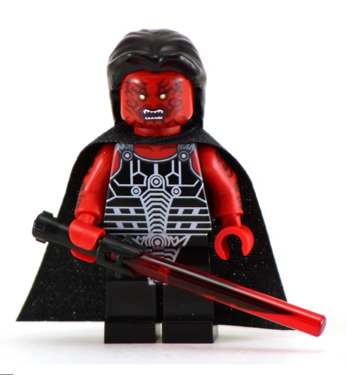 Dark Stryfe - BigKidBrix Custom Printed Minifig product image 1, provided for visual reference and product detail review