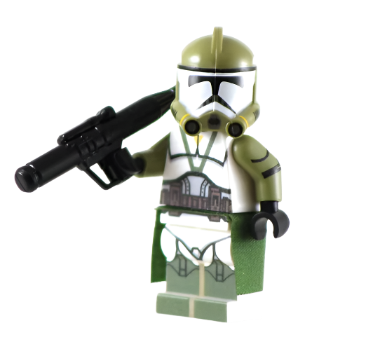 Doom Squad Infantry Trooper - BigKidBrix Custom Printed Minifig