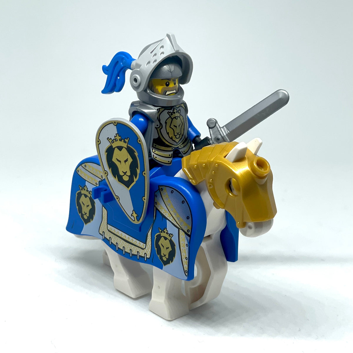Lego Castle - King's Knight (From Lego Set #70404) product image 1, provided for visual reference and product detail review