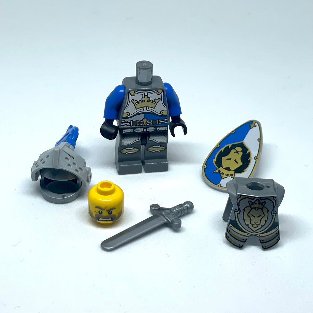Lego Castle - King's Knight (From Lego Set #70404) product image 3, provided for visual reference and product detail review