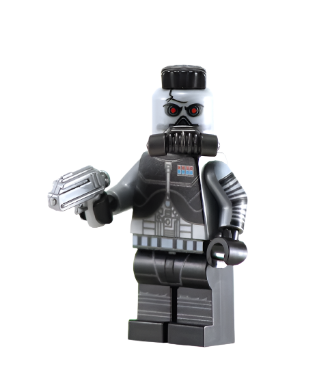 Grand Moff Thrachta - BigKidBrix Custom Printed Minifig product image 1, provided for visual reference and product detail