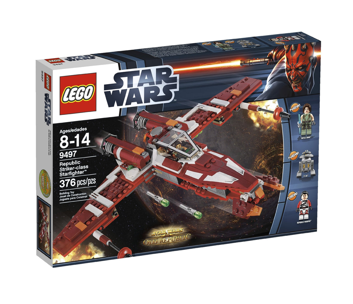 LEGO Star Wars 9497 Republic Striker-Class Starfighter product image 1, provided for visual reference and product detail