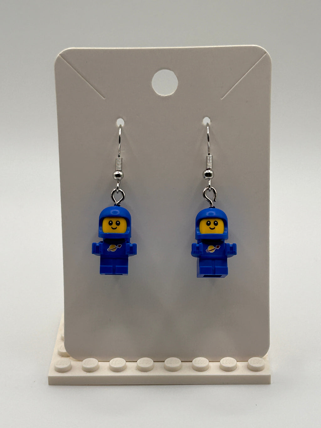 LEGO Earrings - Classic Space Baby (Choose Colour) product image 1, provided for visual reference and product detail review