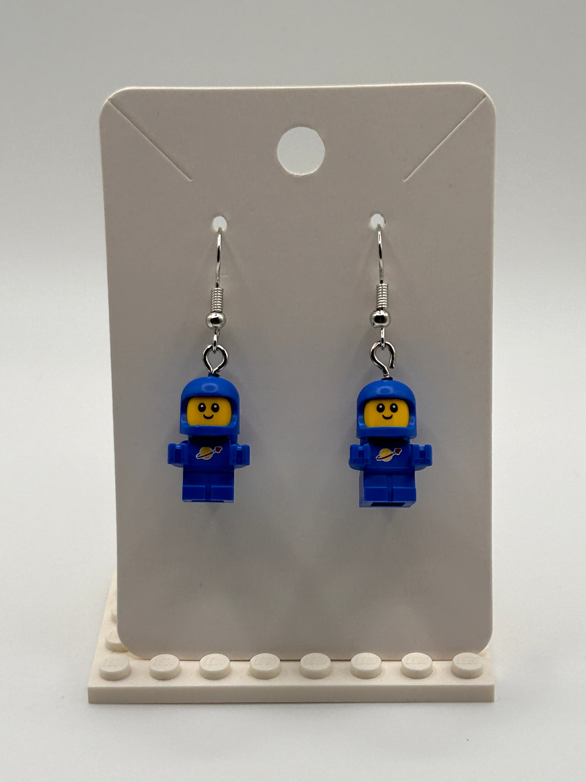 LEGO Earrings - Classic Space Baby (Choose Colour) product image 1, provided for visual reference and product detail review