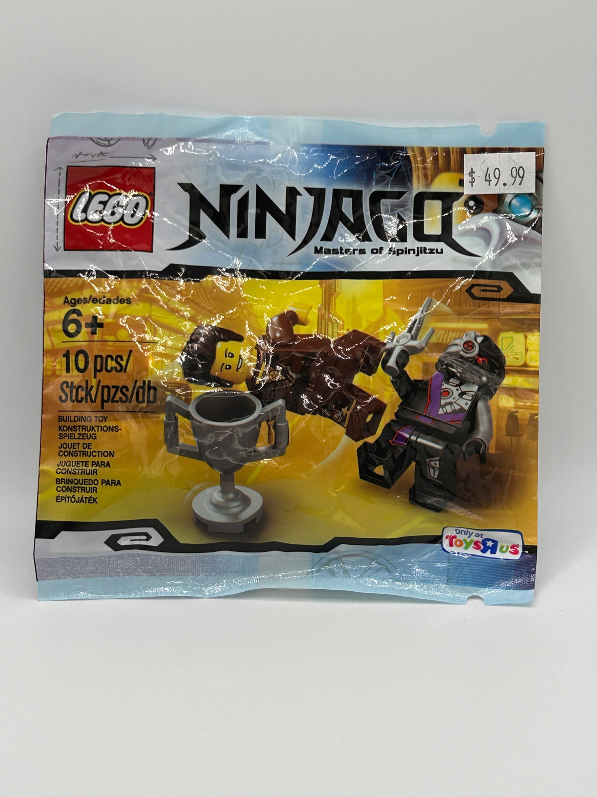 LEGO Ninjago Derek Polybag 5002144 product image 1, provided for visual reference and product detail review