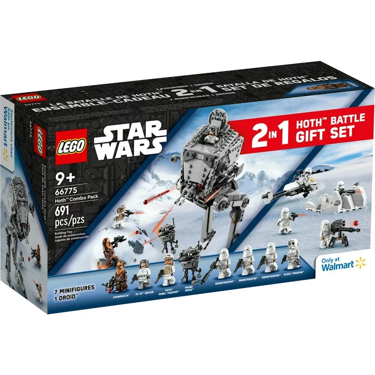 LEGO Star Wars 66775 Hoth Combo Value Pack product image 1, provided for visual reference and product detail review