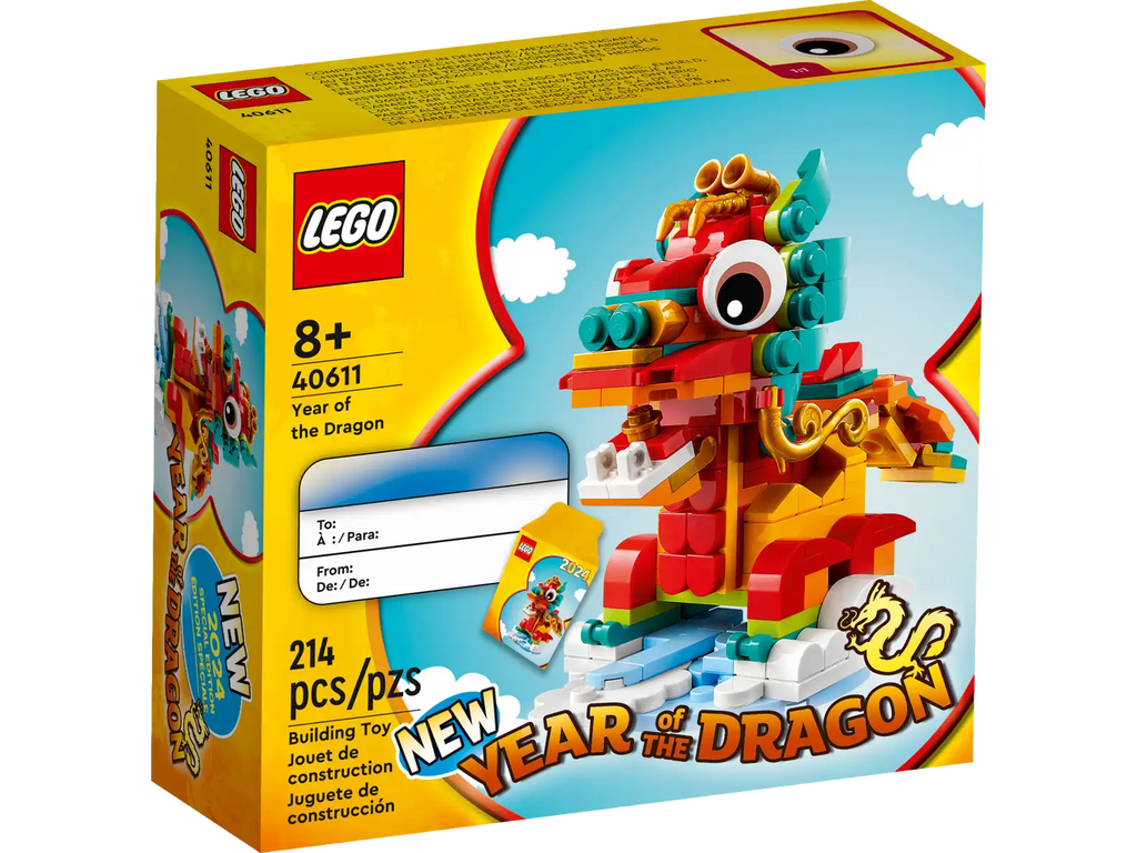 LEGO 40611 Year of The Dragon product image 1, provided for visual reference and product detail review