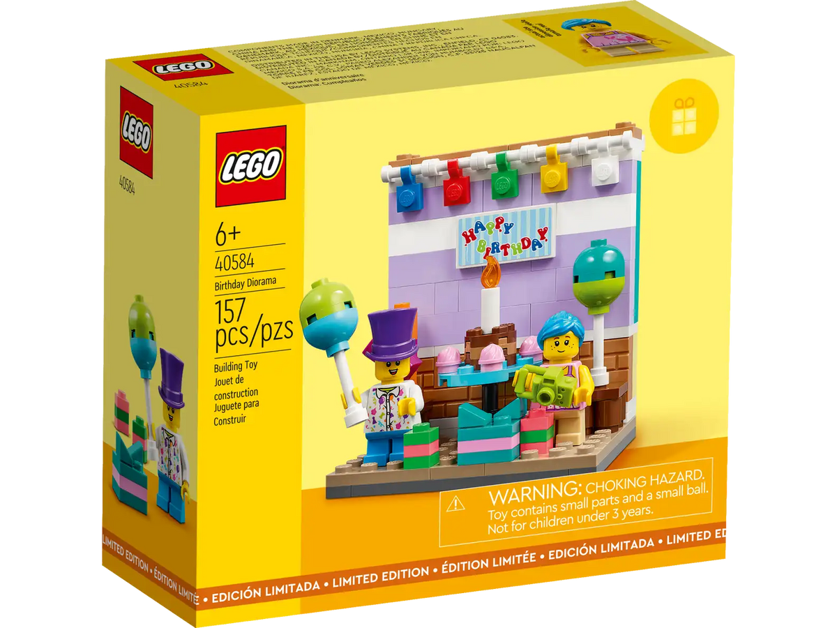 LEGO 40584 Birthday Diorama product image 1, provided for visual reference and product detail review