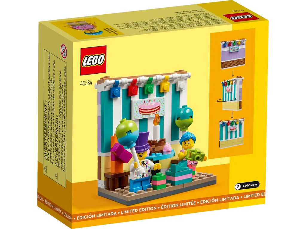 LEGO 40584 Birthday Diorama product image 2, provided for visual reference and product detail review
