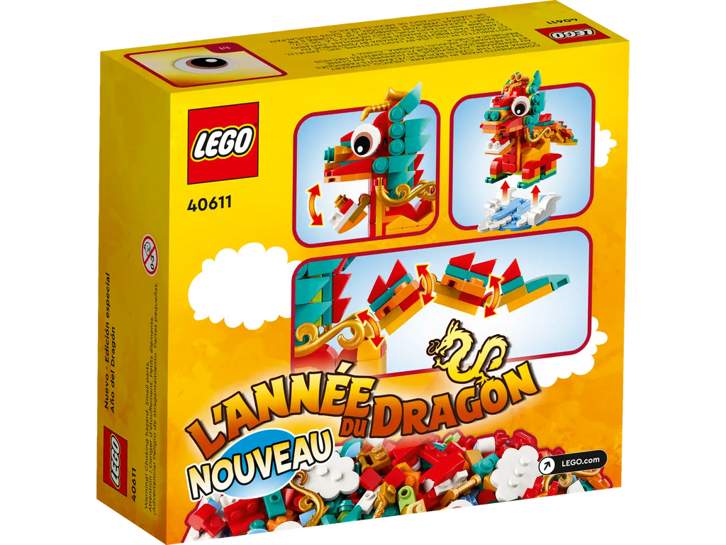 LEGO 40611 Year of The Dragon product image 2, provided for visual reference and product detail review