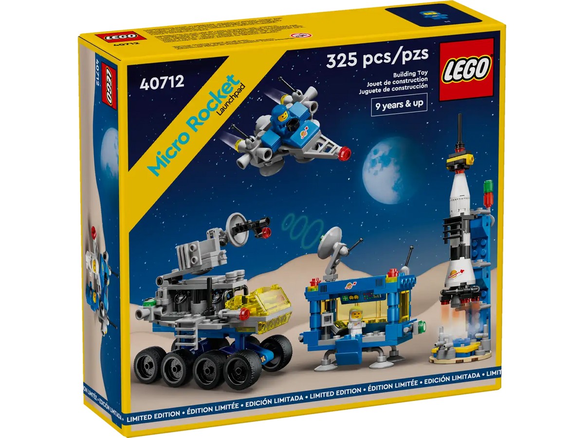 LEGO Icons 40712 Micro Rocket Launchpad product image 1, provided for visual reference and product detail review