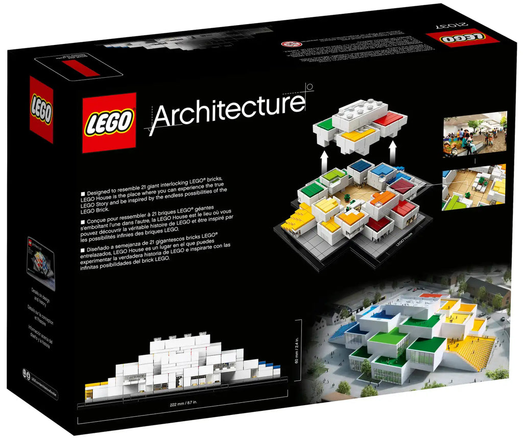 LEGO Architecture 21037 LEGO House Billund, Denmark product image 2, provided for visual reference and product detail review