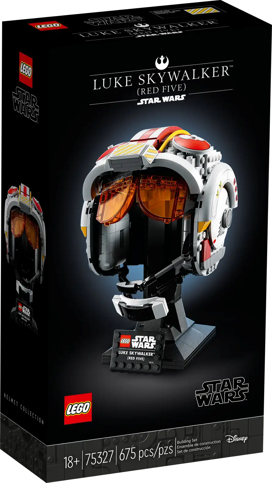 LEGO Star Wars 75327 Luke Skywalker (Red Five) Helmet product image 1, provided for visual reference and product detail