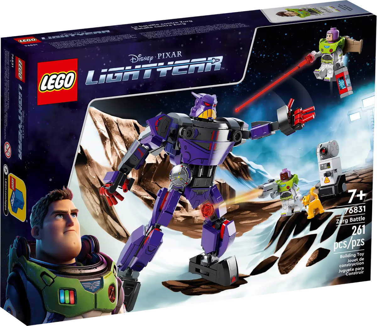 LEGO Disney 76831 Lightyear Zurg Battle product image 1, provided for visual reference and product detail review