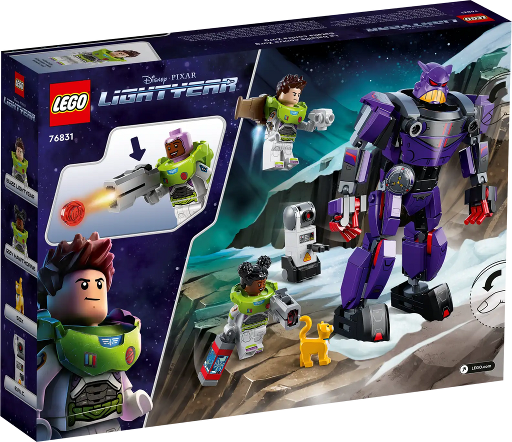 LEGO Disney 76831 Lightyear Zurg Battle product image 2, provided for visual reference and product detail review