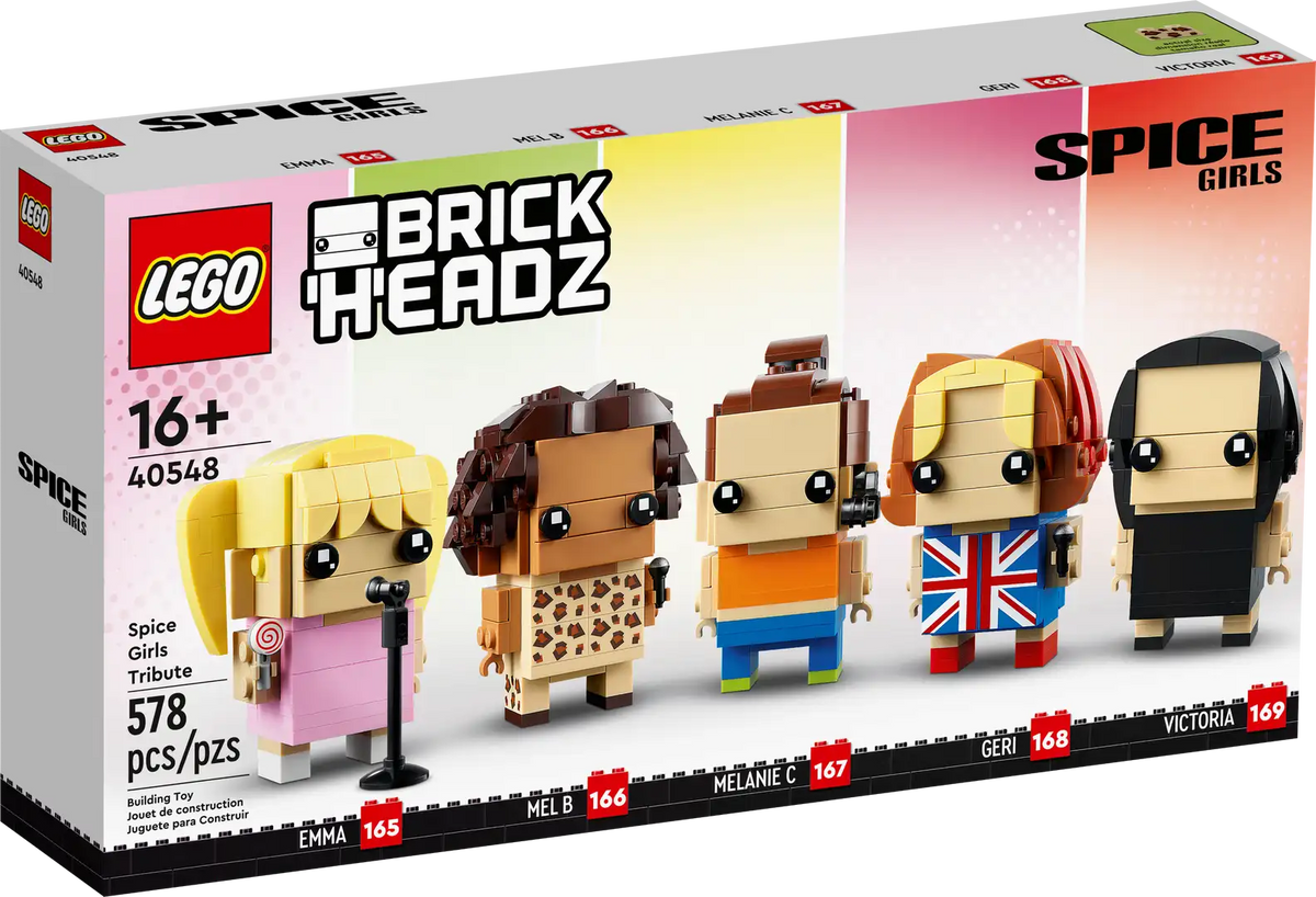 LEGO Brickheadz 40548 Spice Girls Tribute product image 1, provided for visual reference and product detail review