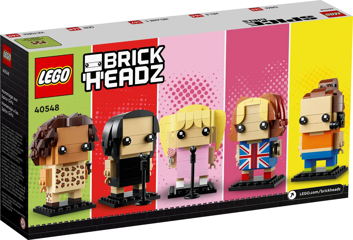LEGO Brickheadz 40548 Spice Girls Tribute product image 2, provided for visual reference and product detail review