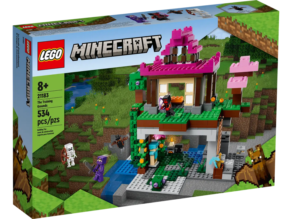 LEGO Minecraft 21183 The Training Grounds product image 1, provided for visual reference and product detail review