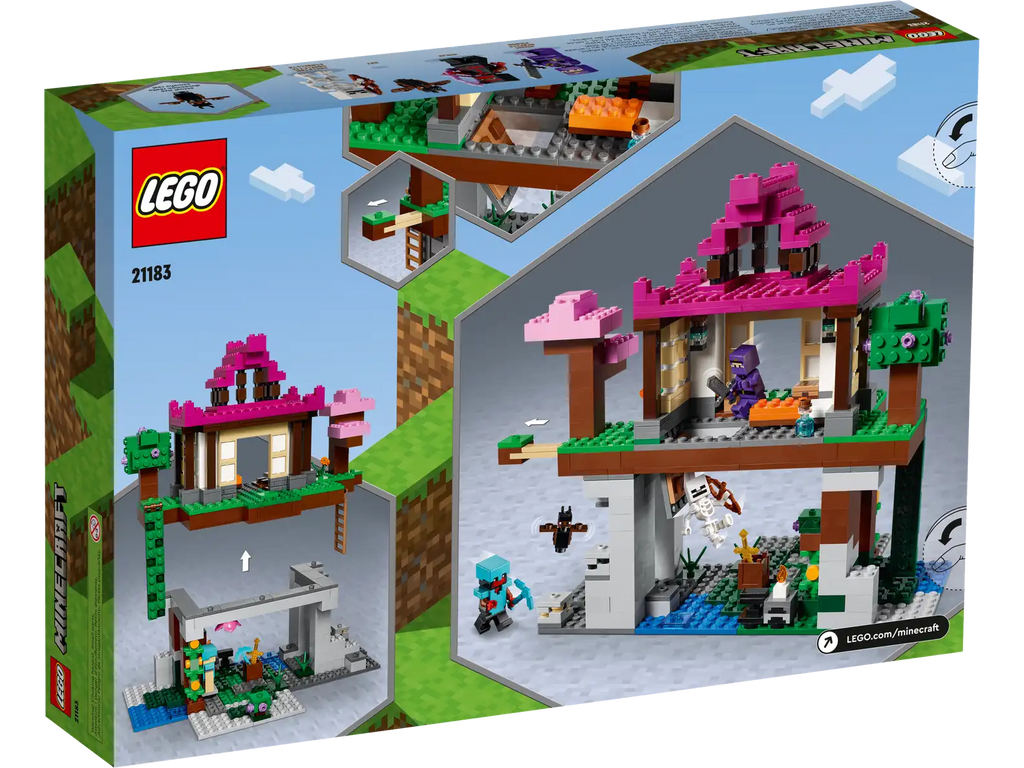 LEGO Minecraft 21183 The Training Grounds product image 2, provided for visual reference and product detail review