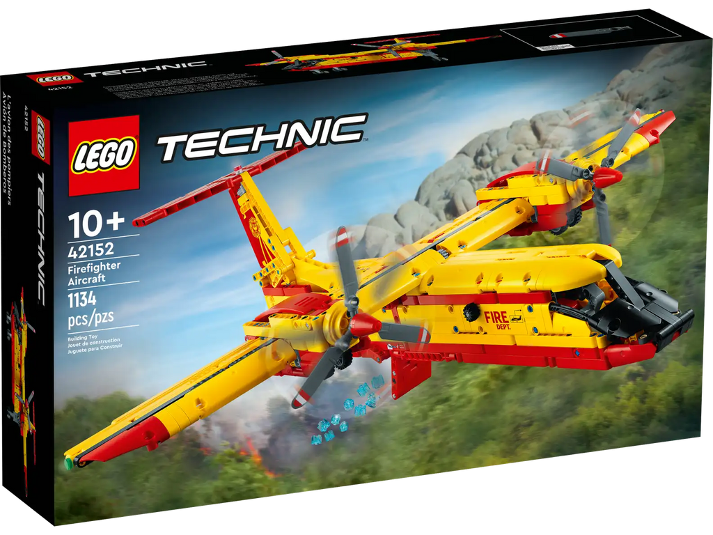LEGO Technic 42152 Firefighter Aircraft product image 1, provided for visual reference and product detail review