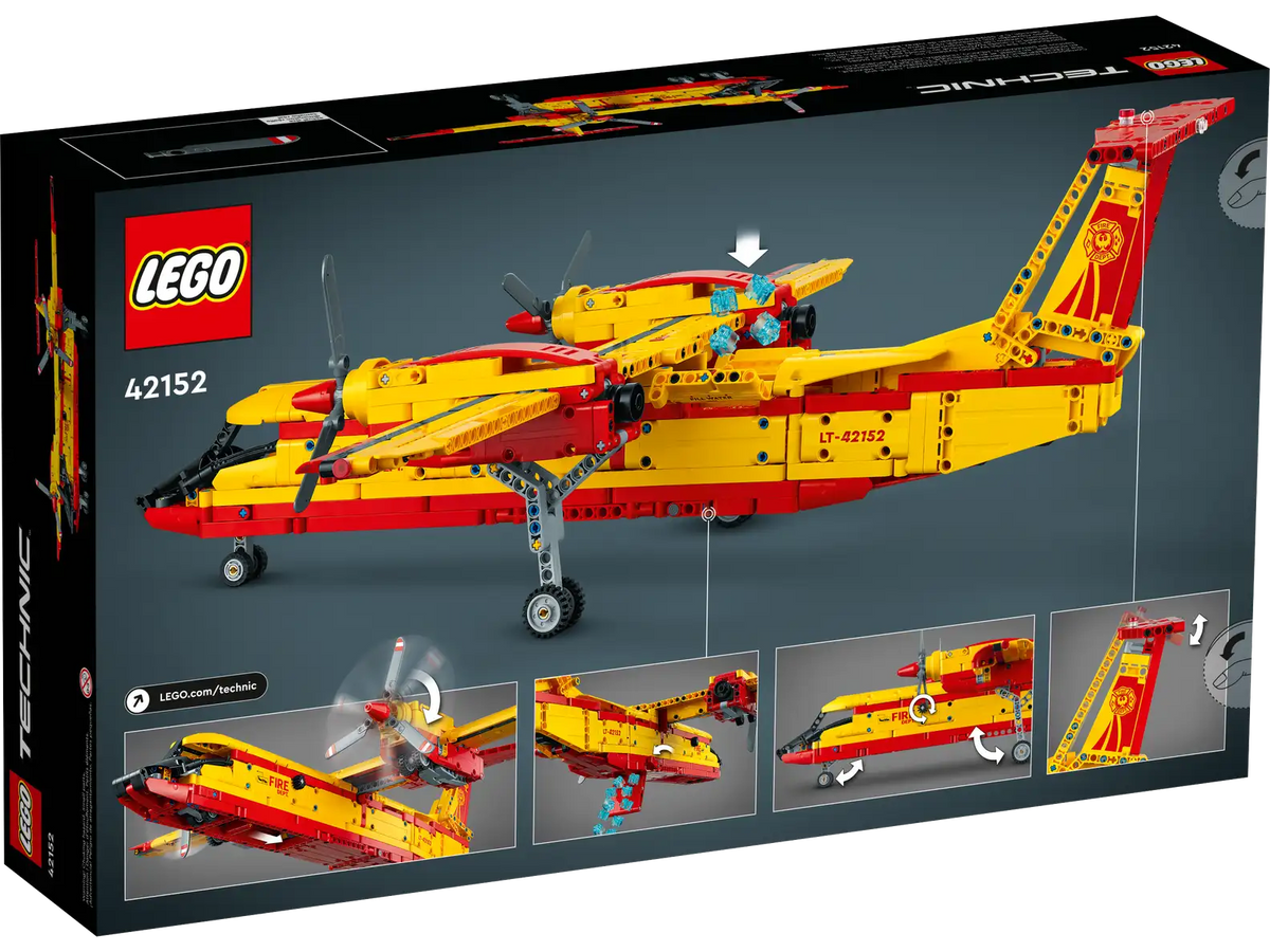 LEGO Technic 42152 Firefighter Aircraft product image 2, provided for visual reference and product detail review