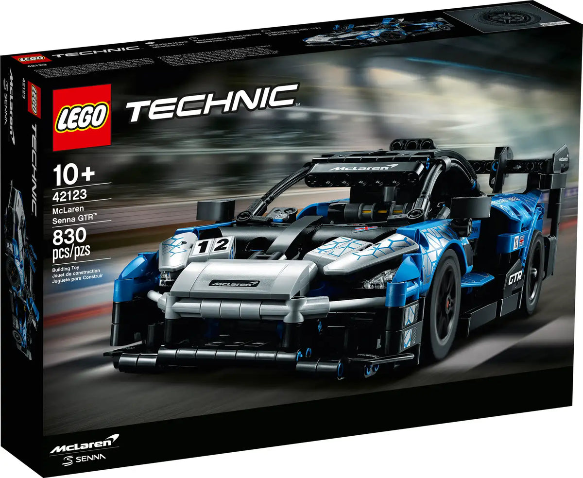 LEGO Technic 42123 McLaren Senna GTR product image 1, provided for visual reference and product detail review