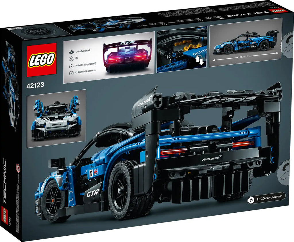 LEGO Technic 42123 McLaren Senna GTR product image 2, provided for visual reference and product detail review