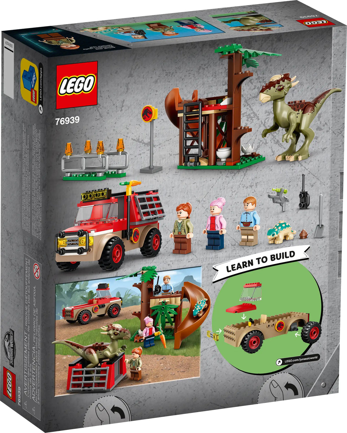 LEGO Jurassic World 76939 Stygimoloch Dinosaur Escape product image 2, provided for visual reference and product detail