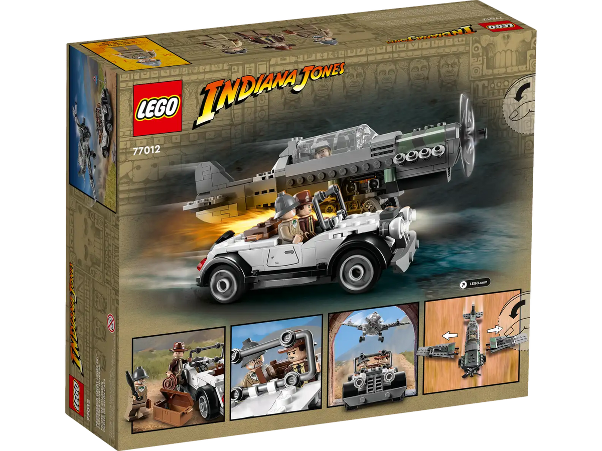 LEGO Indiana Jones 77012 Fighter Plane Chase product image 2, provided for visual reference and product detail review