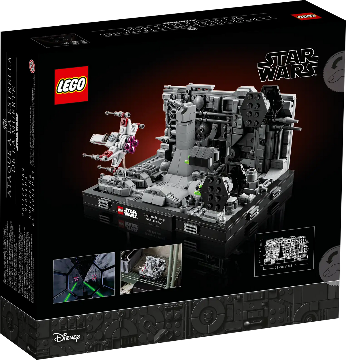 LEGO Star Wars 75329 Death Star Trench Run product image 2, provided for visual reference and product detail review