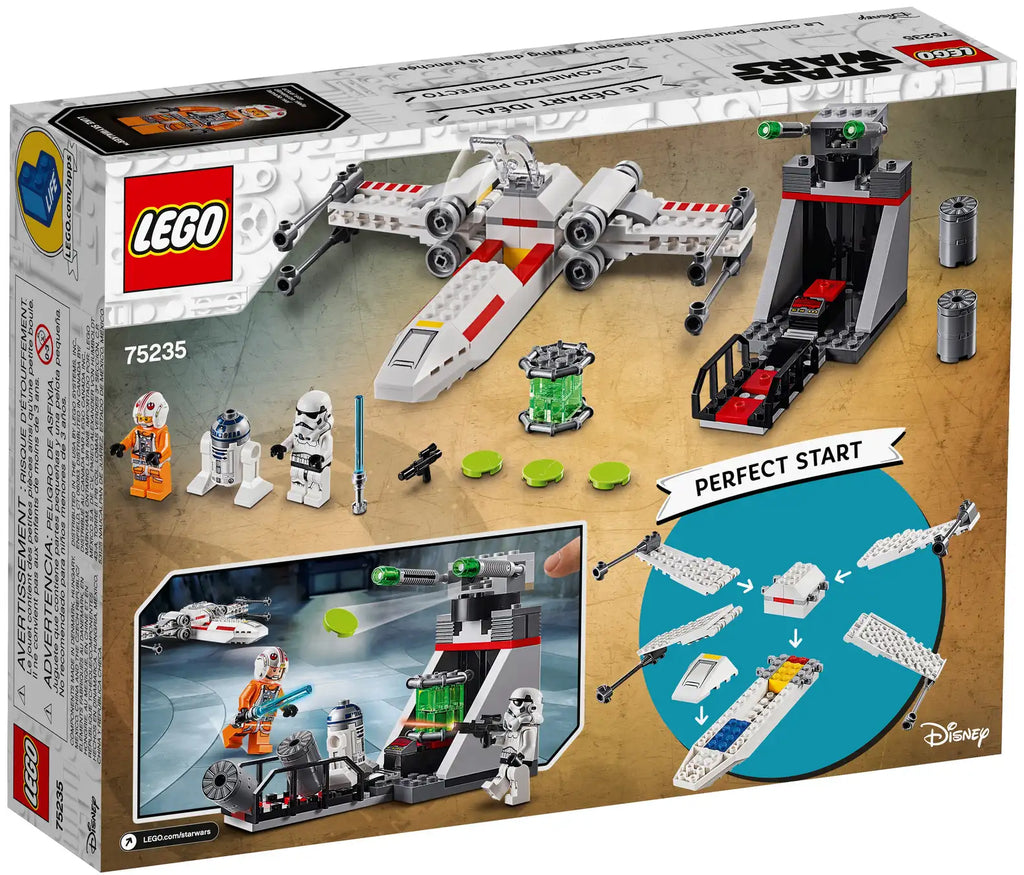 LEGO Star Wars 75235 X-Wing Starfighter Trench Run product image 2, provided for visual reference and product detail review