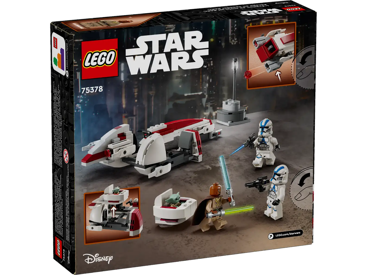 LEGO Star Wars 75378 BARC Speeder Escape product image 2, provided for visual reference and product detail review