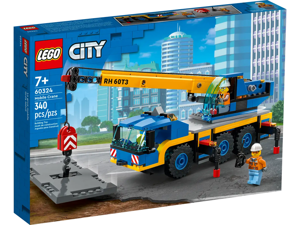 LEGO City 60324 Mobile Crane product image 1, provided for visual reference and product detail review