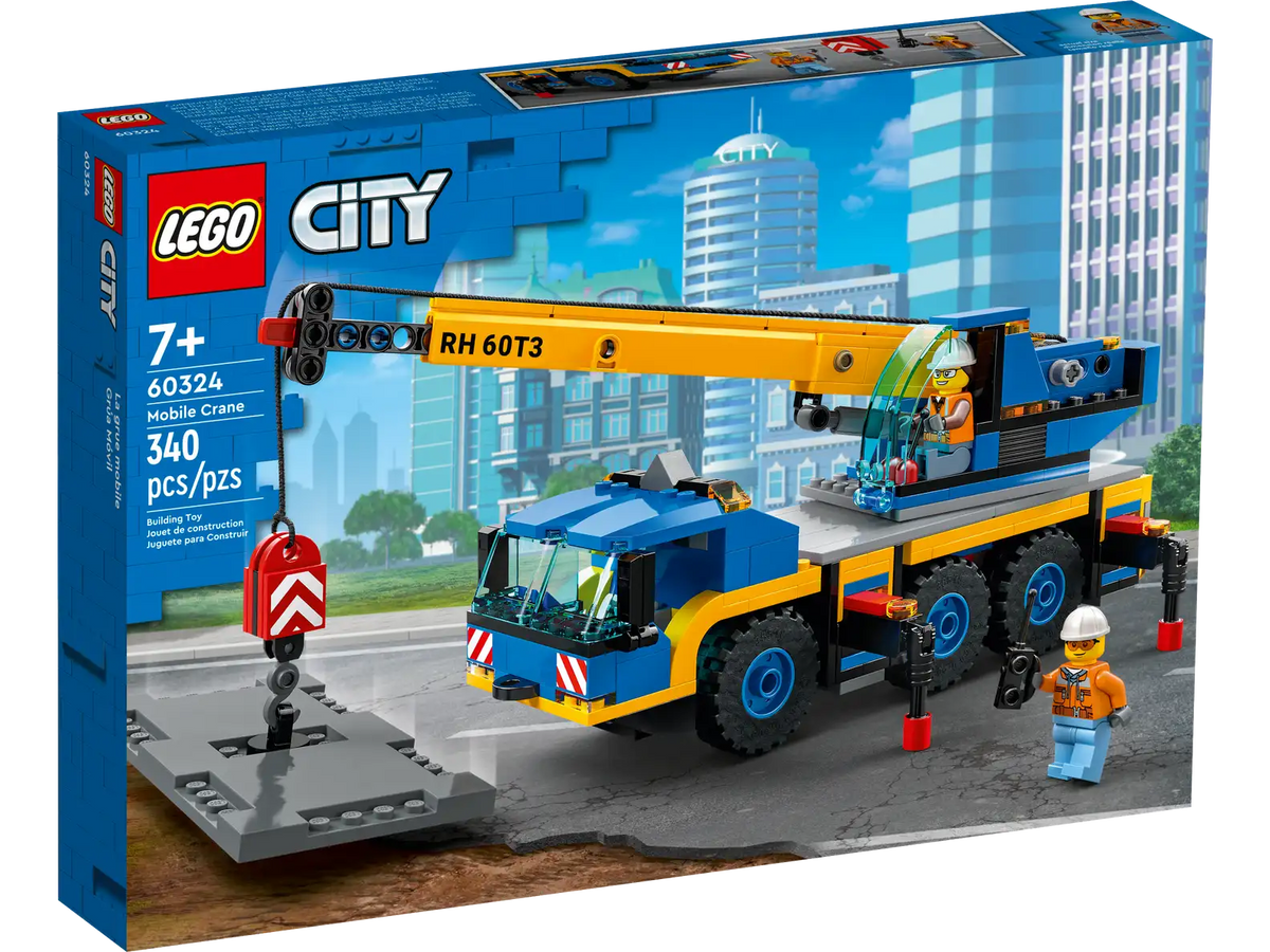 LEGO City 60324 Mobile Crane product image 1, provided for visual reference and product detail review