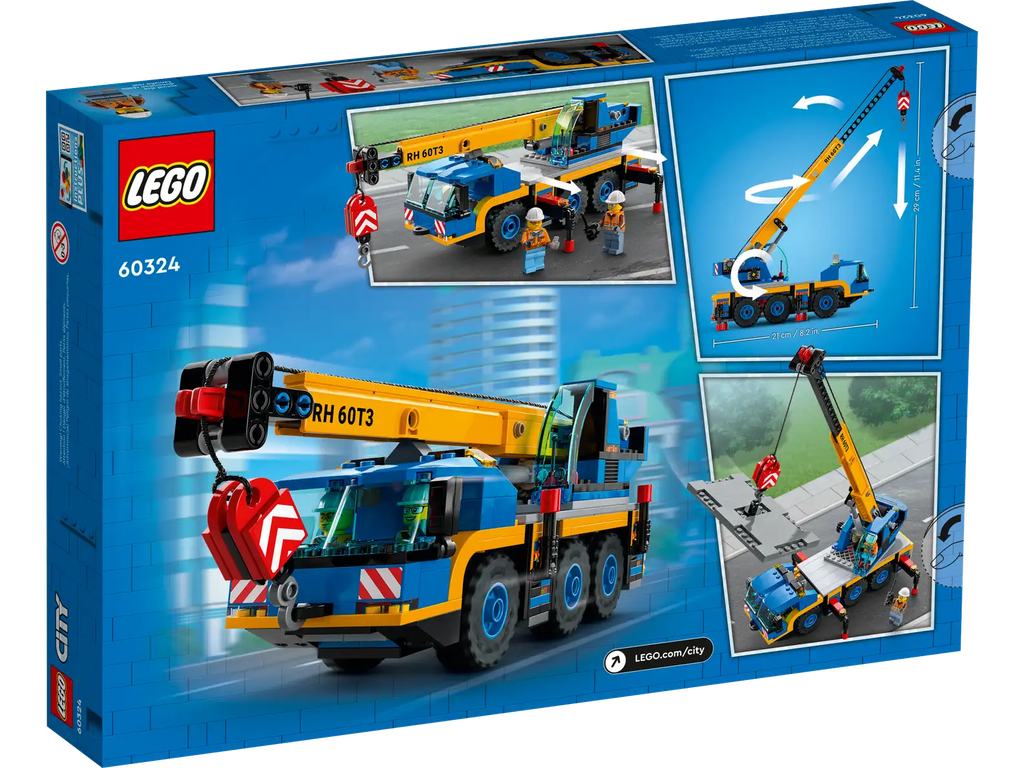 LEGO City 60324 Mobile Crane product image 2, provided for visual reference and product detail review