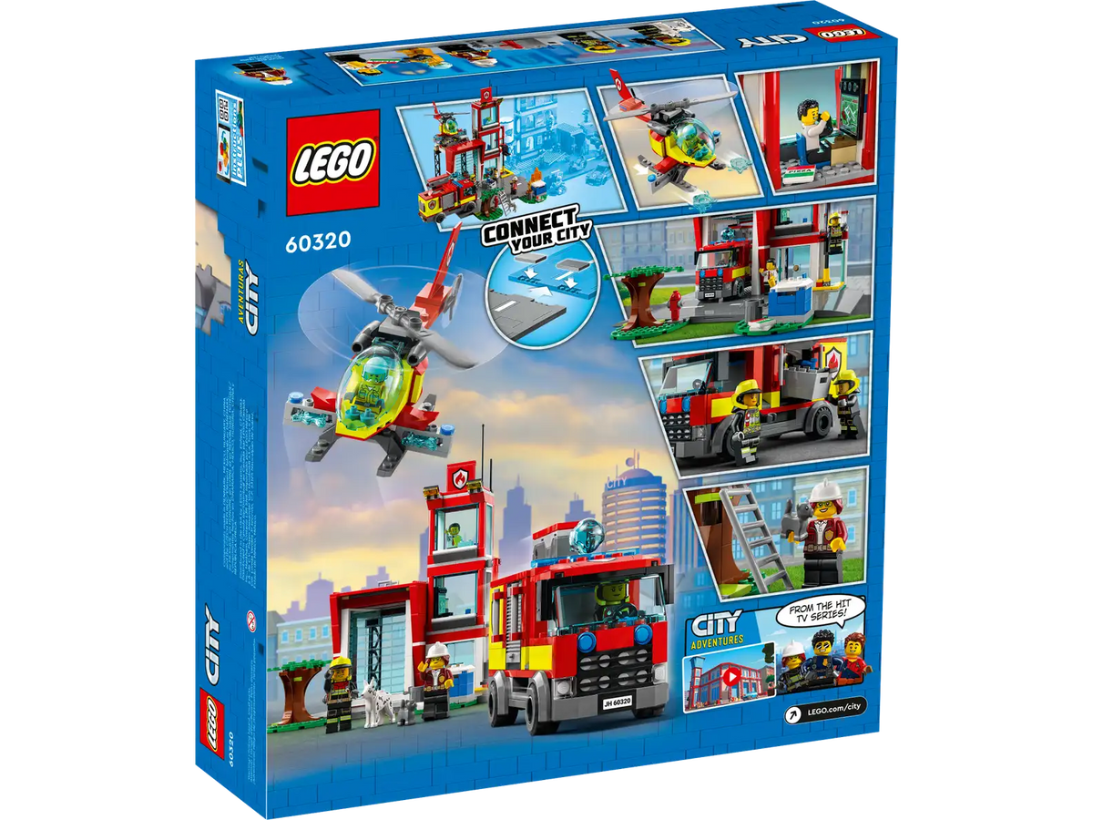 LEGO City 60320 Fire Station product image 2, provided for visual reference and product detail review