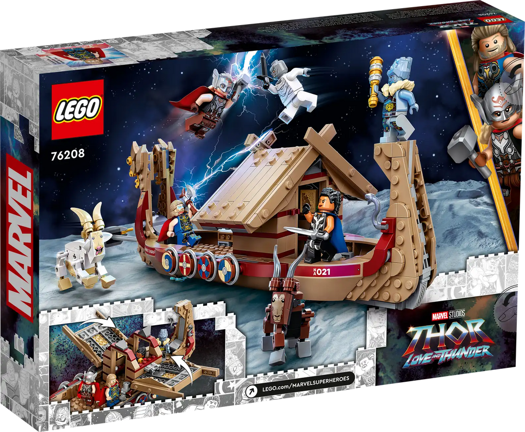 LEGO Marvel 76208 The Goat Boat product image 2, provided for visual reference and product detail review