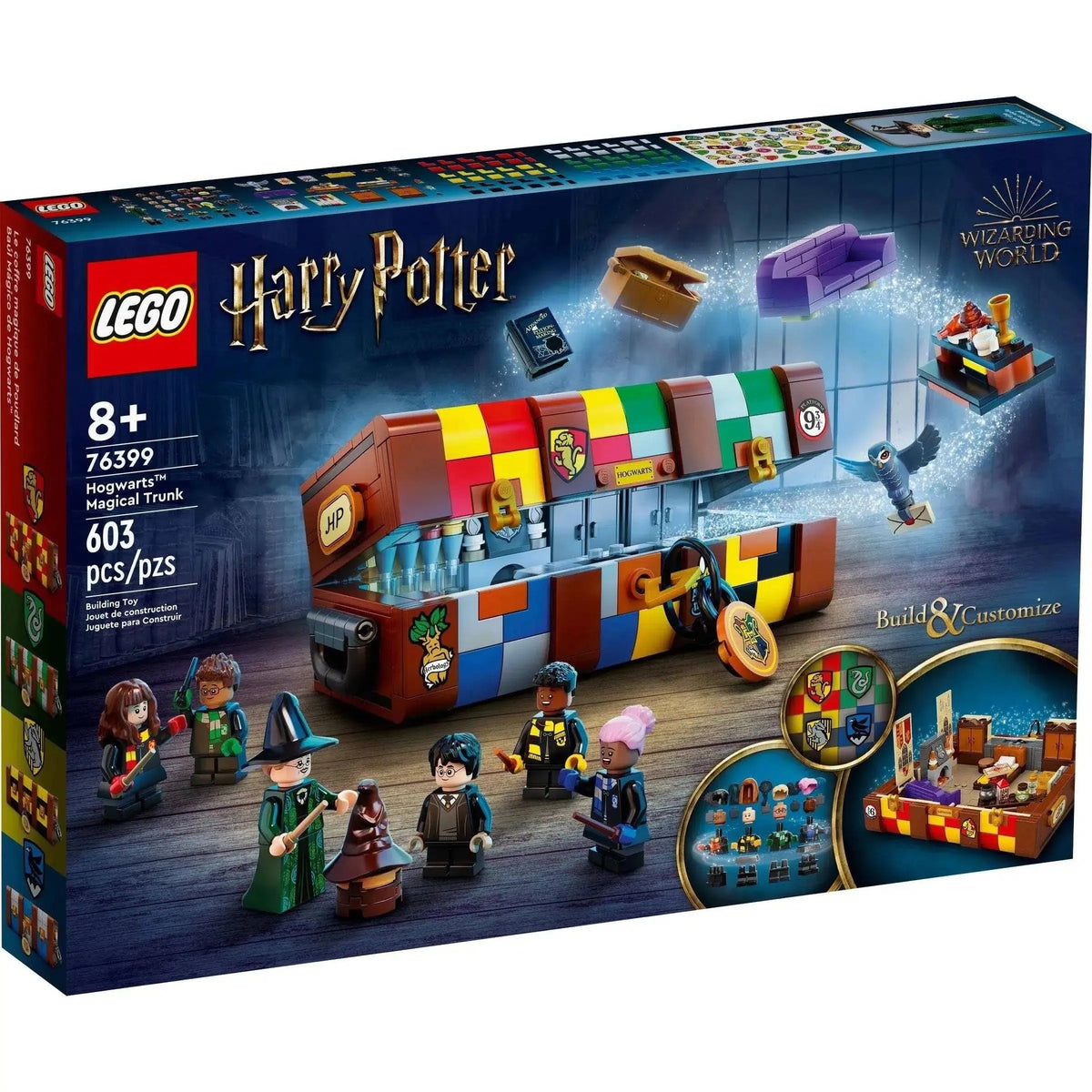 LEGO 76399 Harry Potter Hogwarts Magical Trunk product image 1, provided for visual reference and product detail review