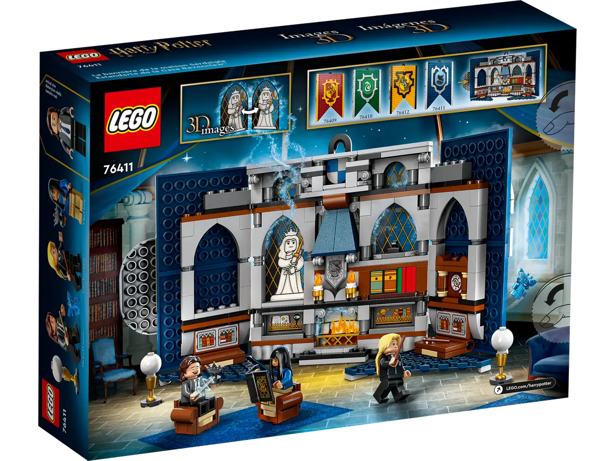 LEGO Harry Potter 76411 Ravenclaw House Banner product image 2, provided for visual reference and product detail review