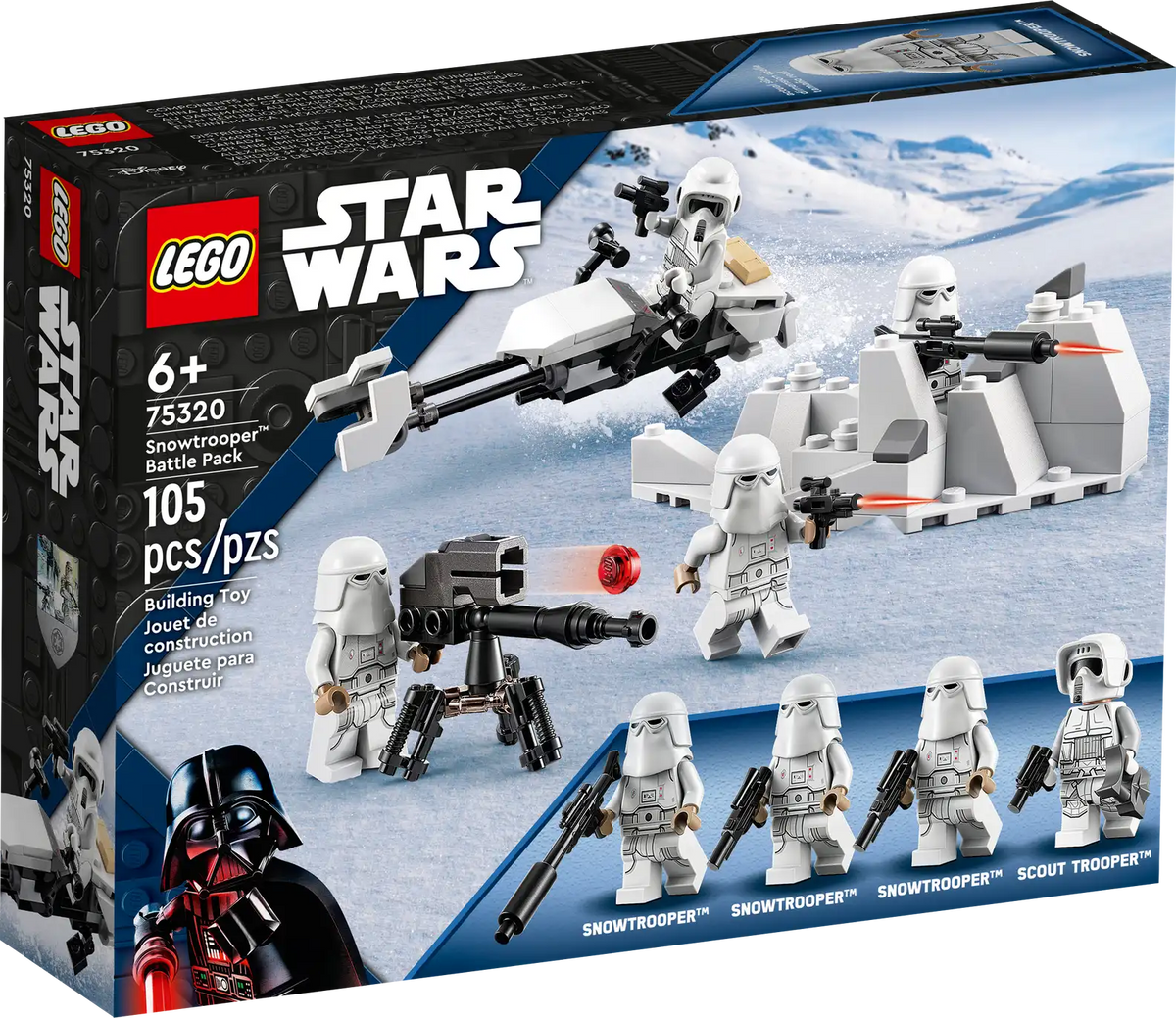 LEGO Star Wars 75320 Snowtrooper Battle Pack product image 1, provided for visual reference and product detail review