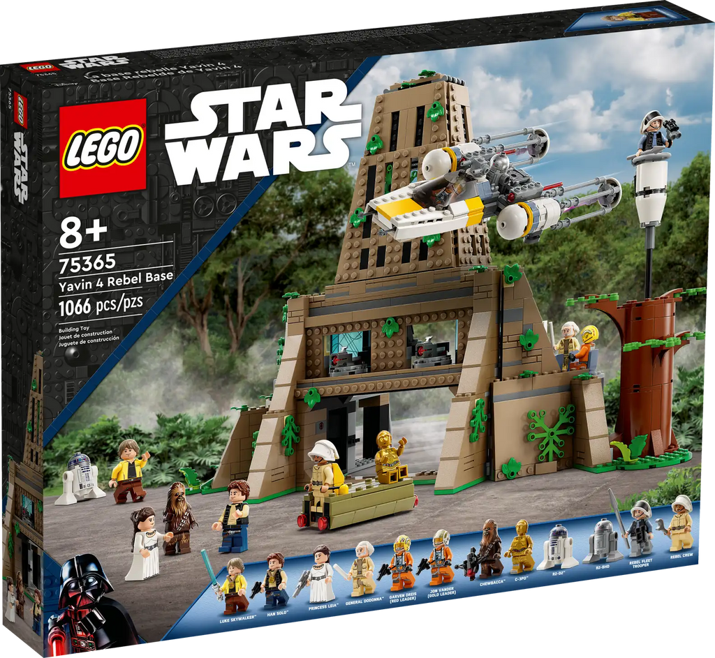 LEGO Star Wars 75365 A New Hope Yavin 4 Rebel Base product image 1, provided for visual reference and product detail review