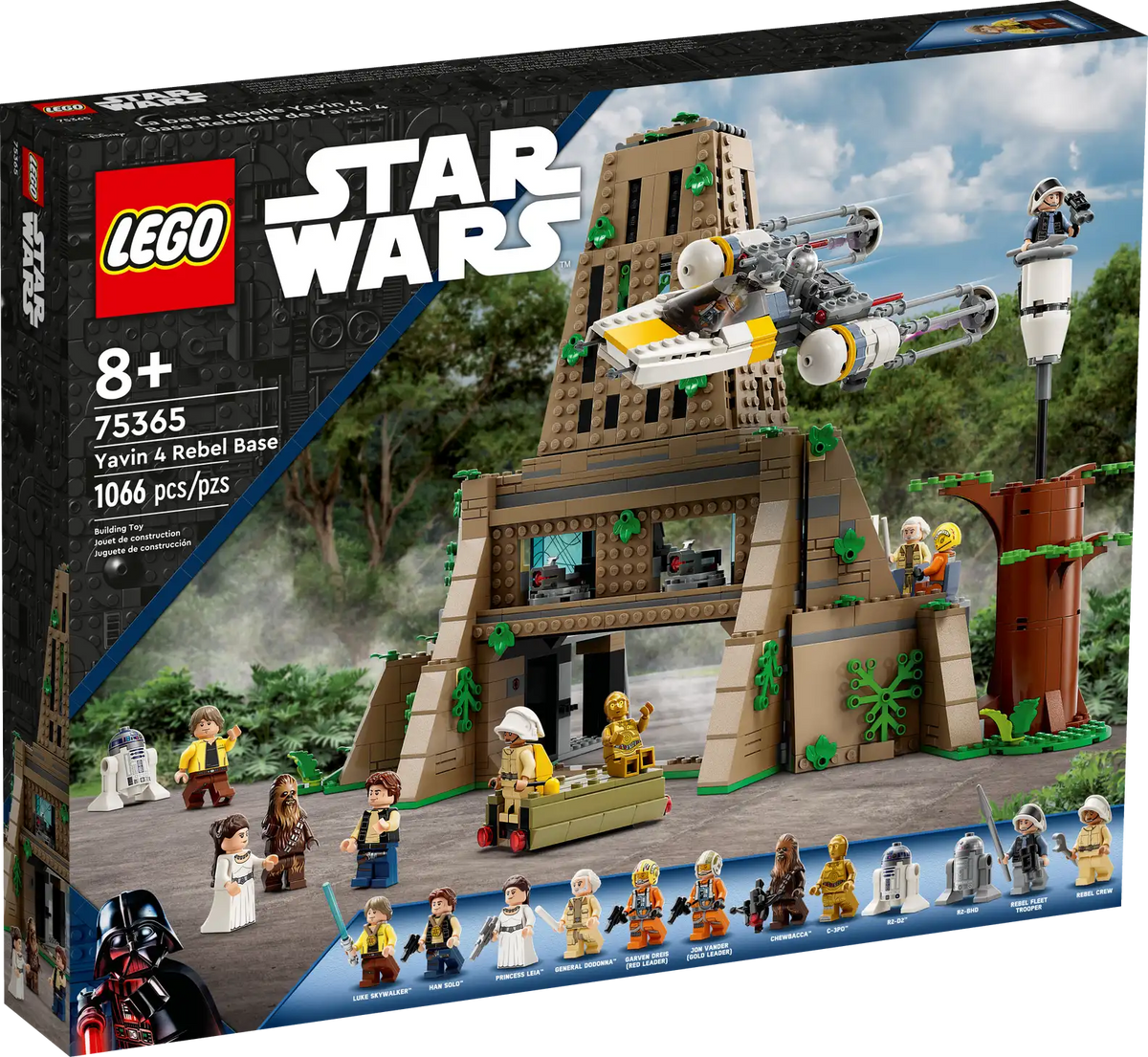 LEGO Star Wars 75365 A New Hope Yavin 4 Rebel Base product image 1, provided for visual reference and product detail review
