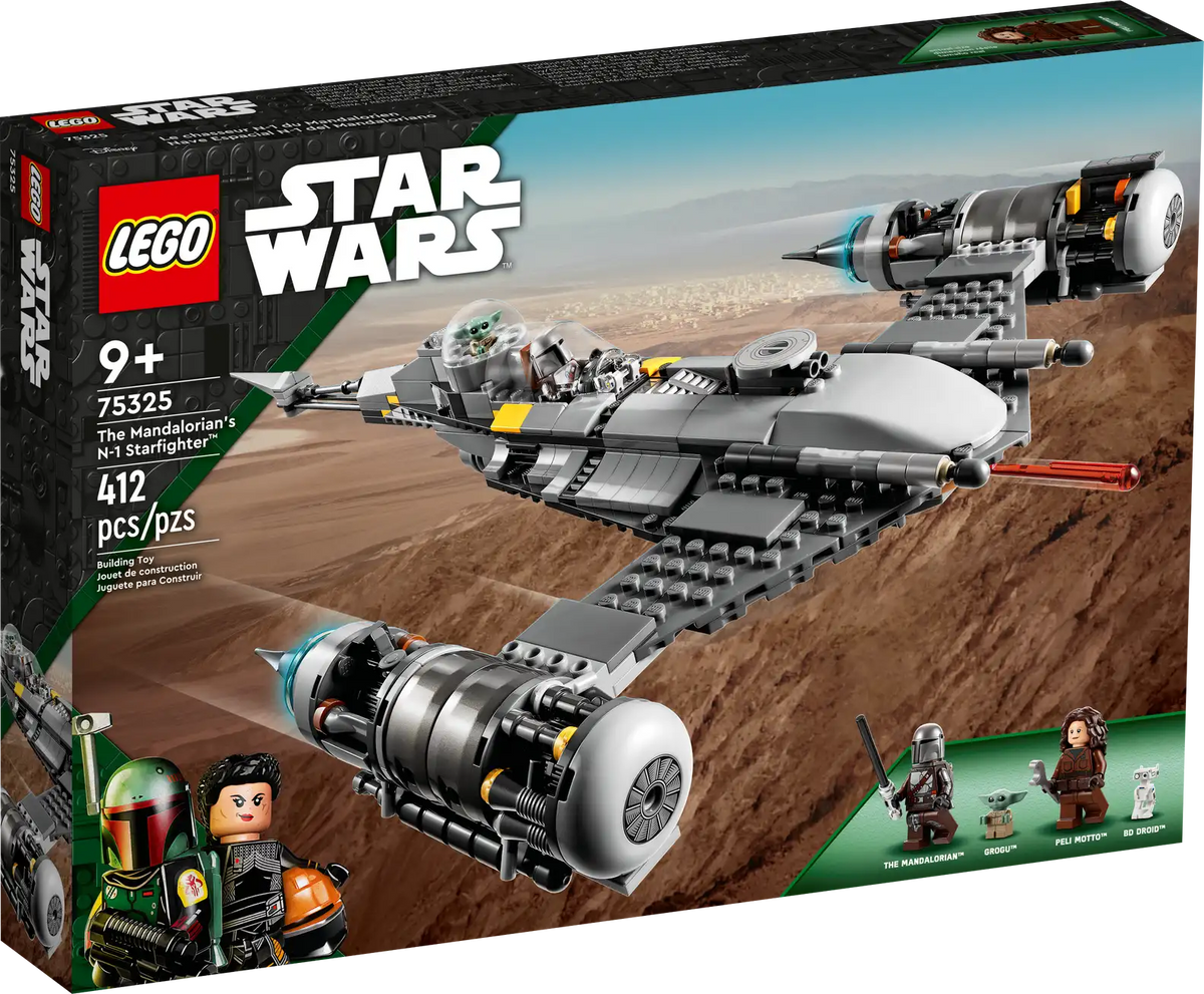 LEGO Star Wars 75325 The Mandalorian's N-1 Starfighter product image 1, provided for visual reference and product detail