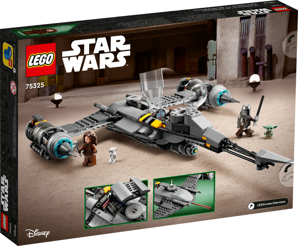 LEGO Star Wars 75325 The Mandalorian's N-1 Starfighter product image 2, provided for visual reference and product detail