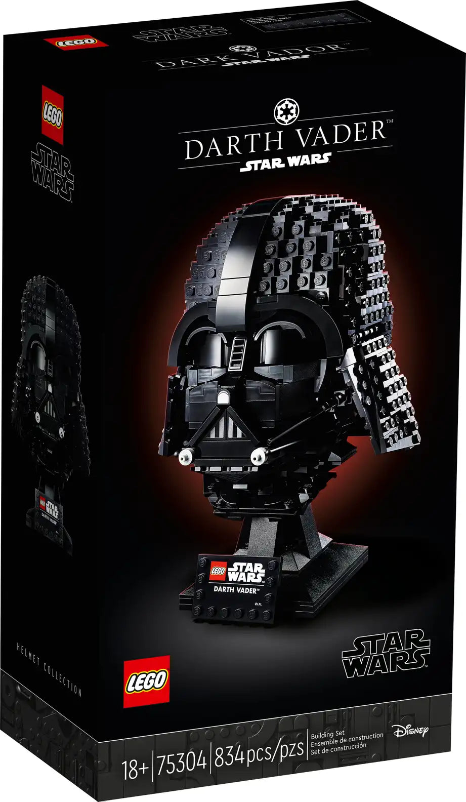 LEGO Star Wars 75304 Darth Vader Helmet product image 1, provided for visual reference and product detail review