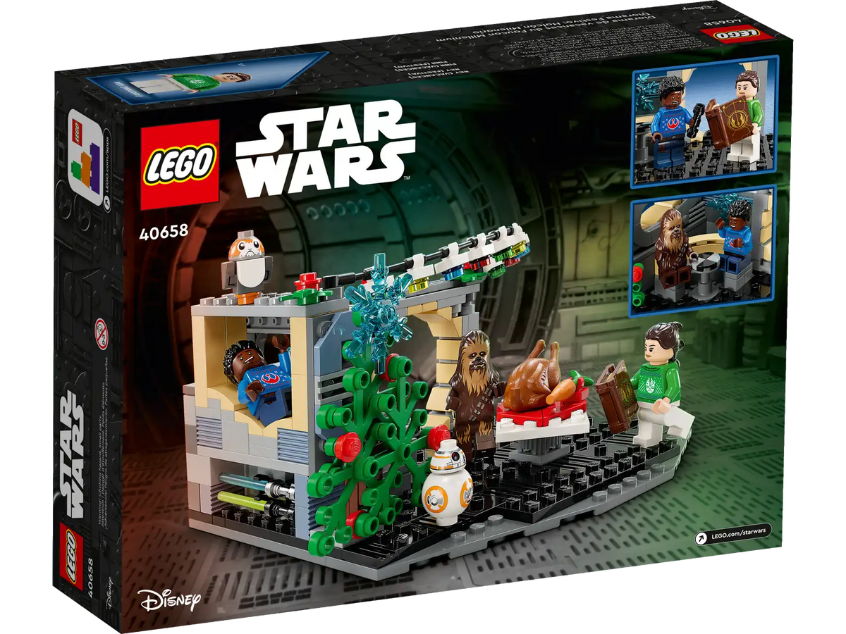 LEGO Star Wars 40658 Millennium Falcon Holiday Diorama product image 2, provided for visual reference and product detail